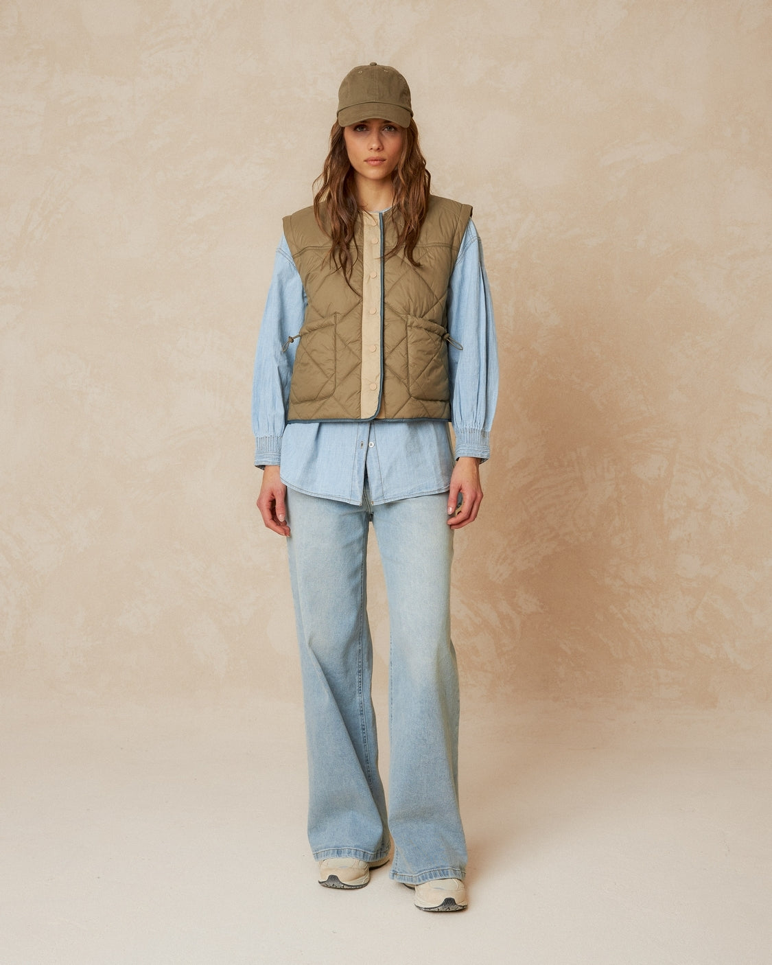 Padded Khaki Jacket