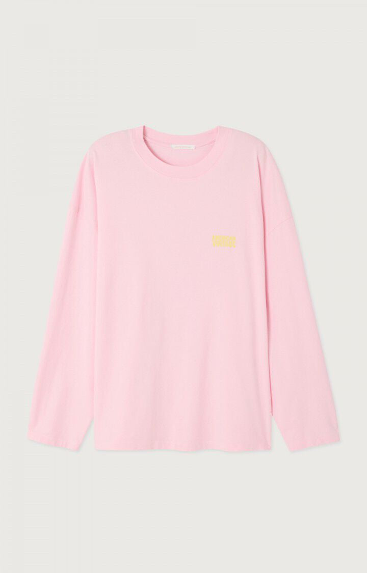 Gixy Long Sleeve Tee - Cotton Candy