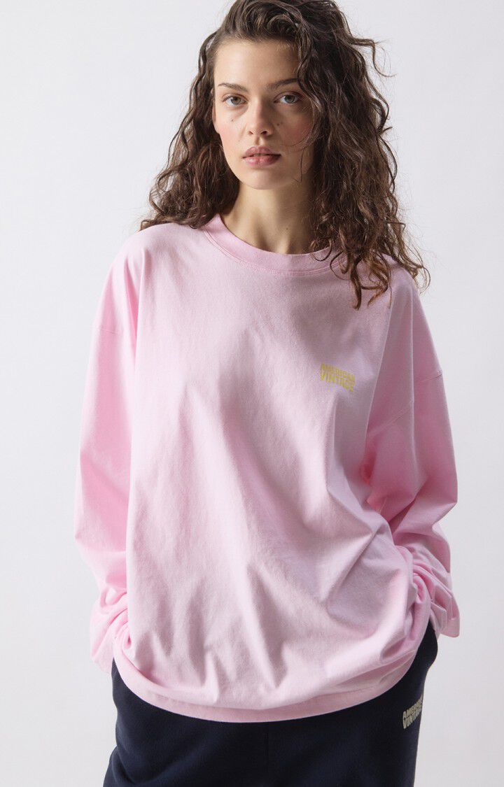 Gixy Long Sleeve Tee - Cotton Candy