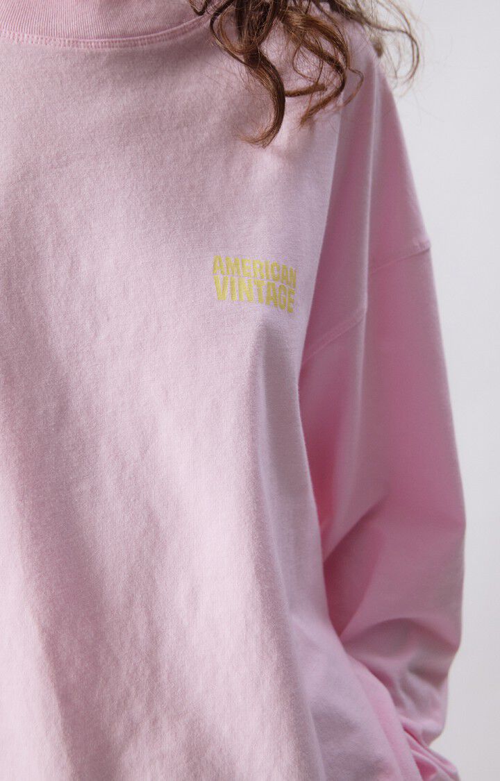 Gixy Long Sleeve Tee - Cotton Candy