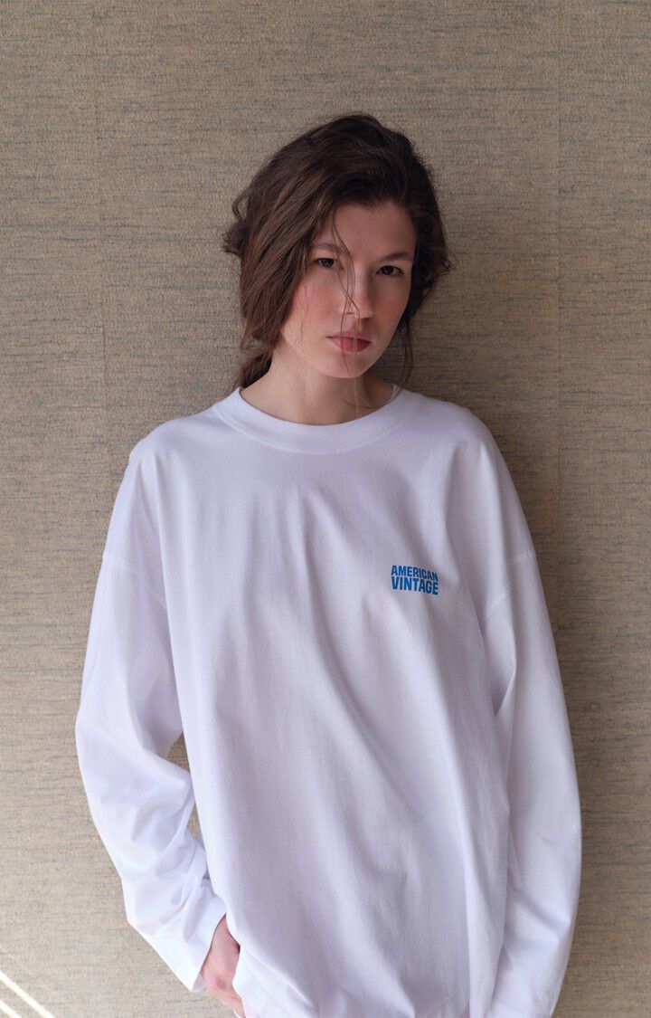 Gixy Long Sleeve Tee - White