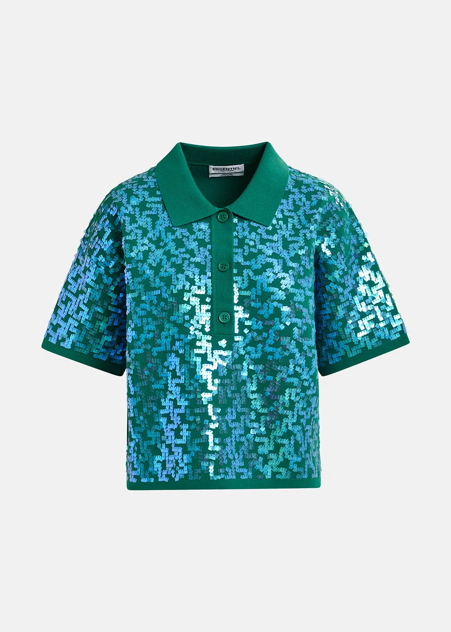 Glitz Embellished Polo