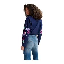 Gracie Embellished Sleeve Shirt