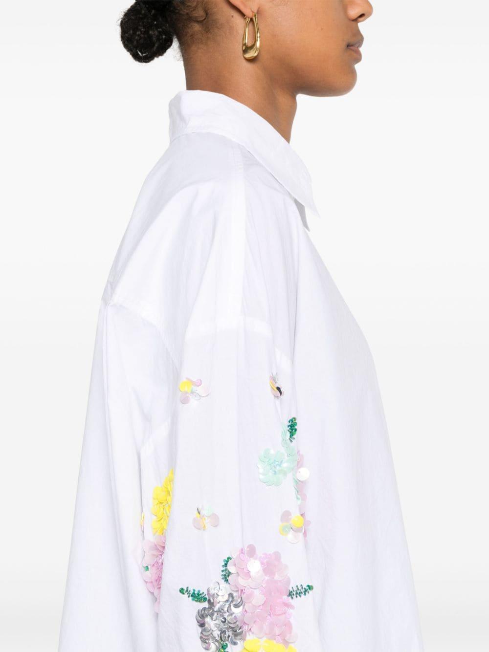Gracie Embellished Sleeve Shirt