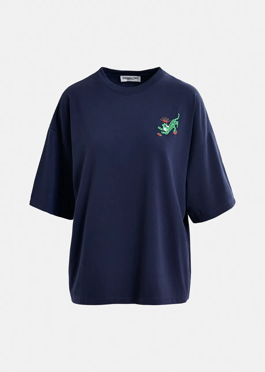 Hungle Embroidered T Shirt