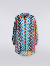 Bright Chevron Overshirt