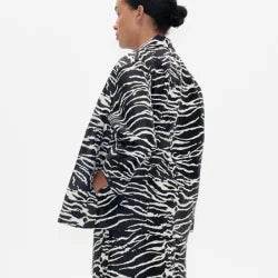 Bessie Jacket - Black Zebra - 36