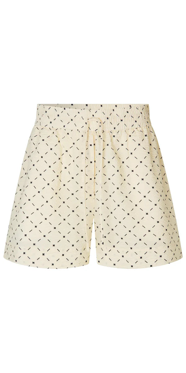 Esa Printed Shorts - pumice