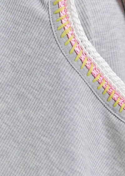 Harcel Embroidered Singlet