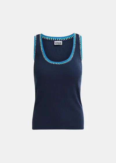 Harcel Embroidered Singlet