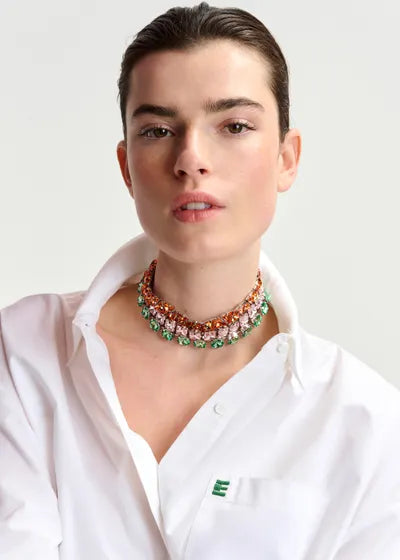 Heaster Rhinestone Necklace