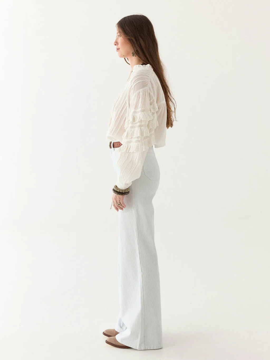 Edina  Pant - Blue Cargo