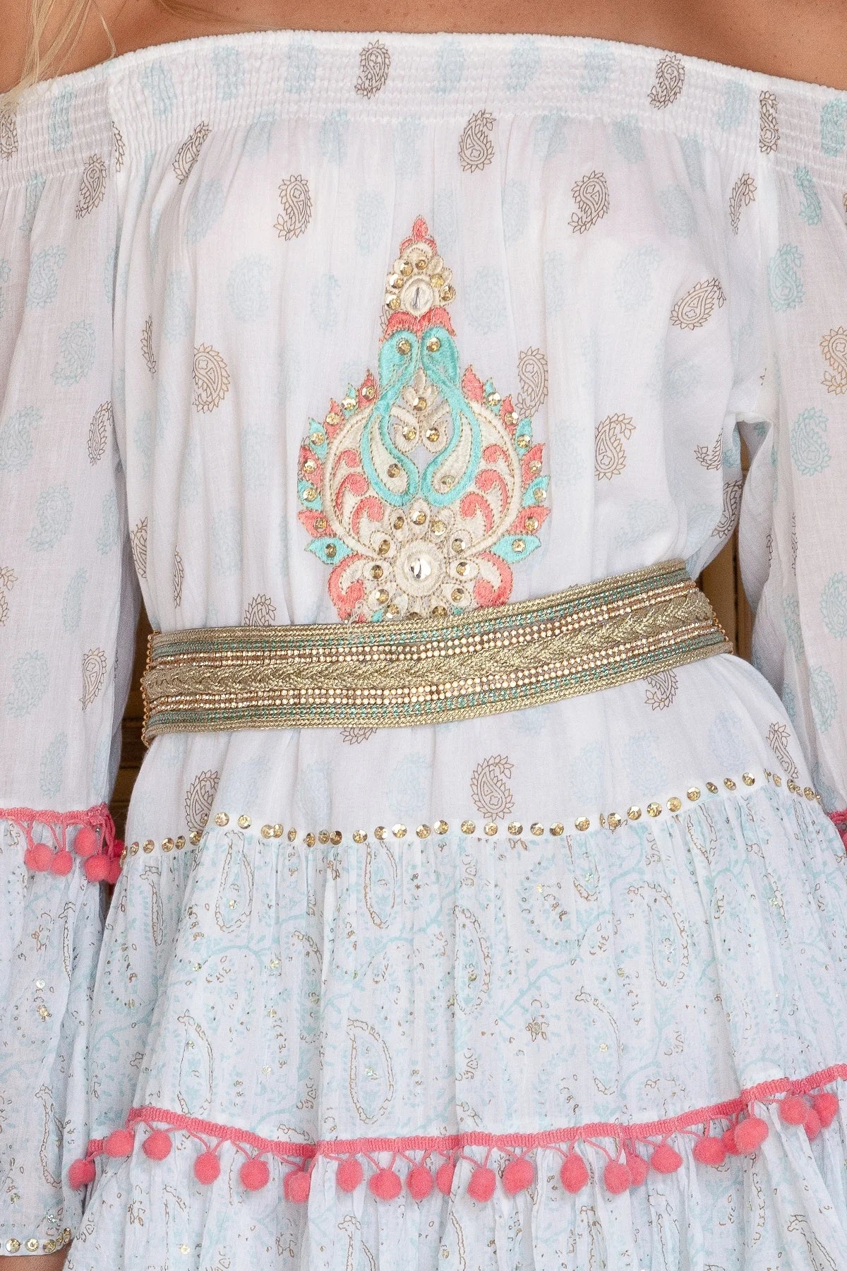 Elvia Belt - Gold