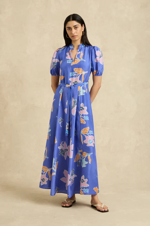 Oceanus Dress - Orchid Cobalt