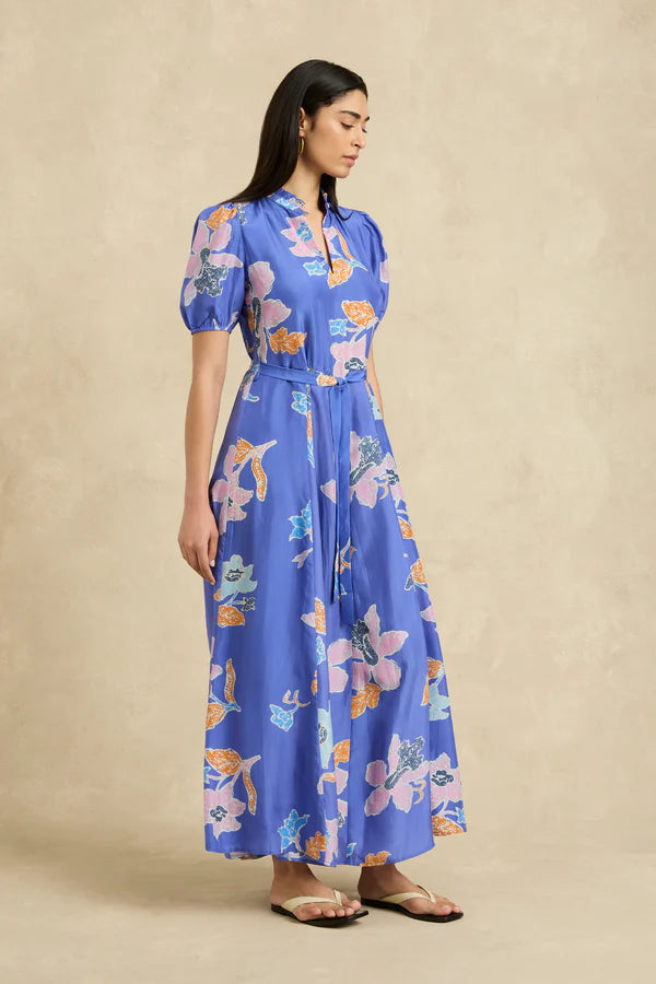 Oceanus Dress - Orchid Cobalt