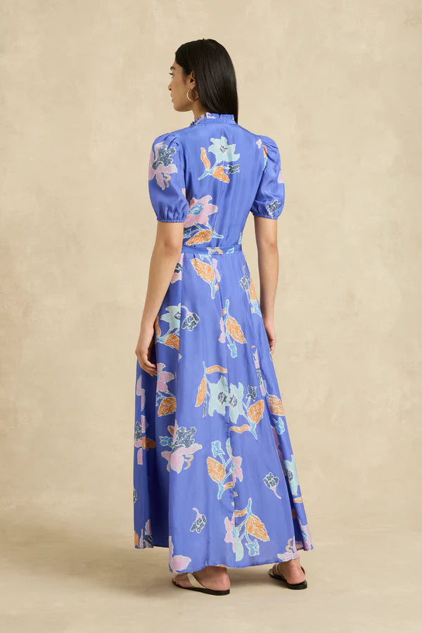 Oceanus Dress - Orchid Cobalt