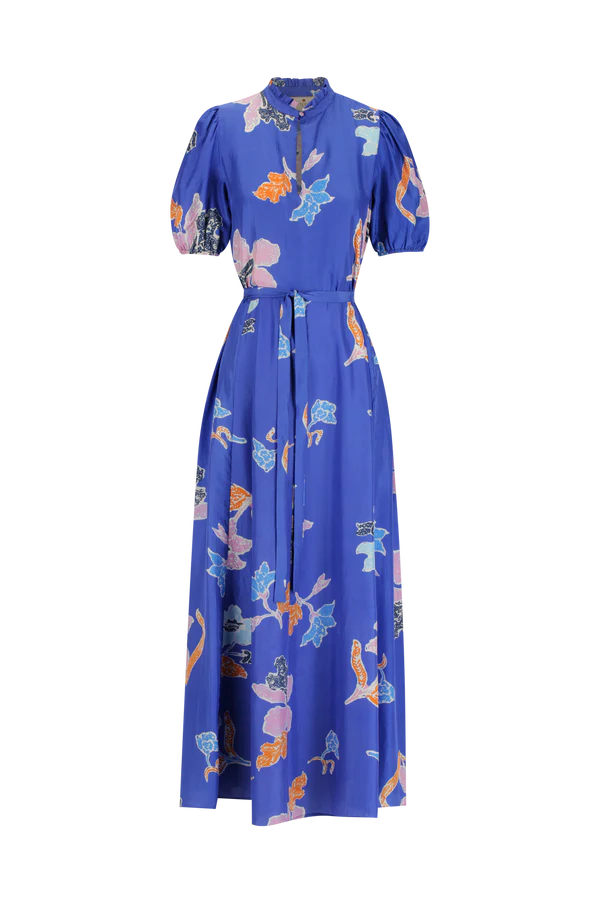 Oceanus Dress - Orchid Cobalt