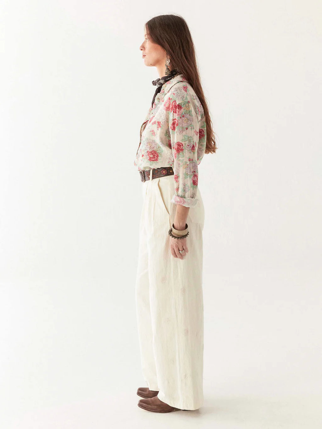 Georgia Blouse - Candy Rose
