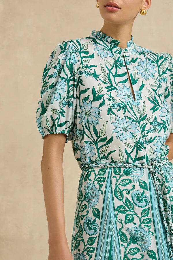 Oceanus Dress - Spring Daisy