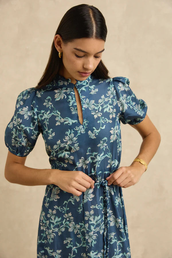 Oceanus Dress - Jasmine Blue