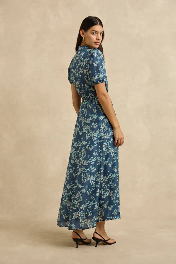 Oceanus Dress - Jasmine Blue