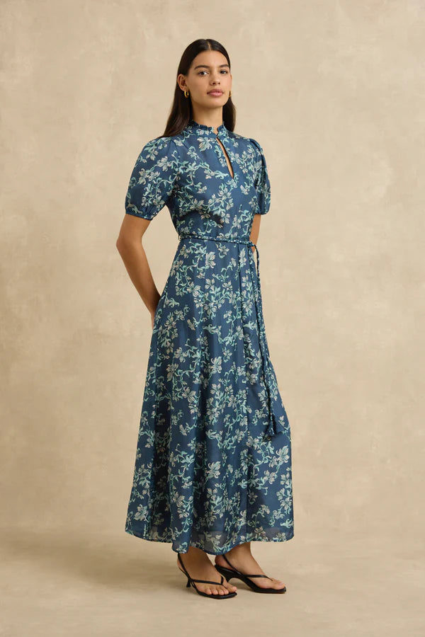 Oceanus Dress - Jasmine Blue