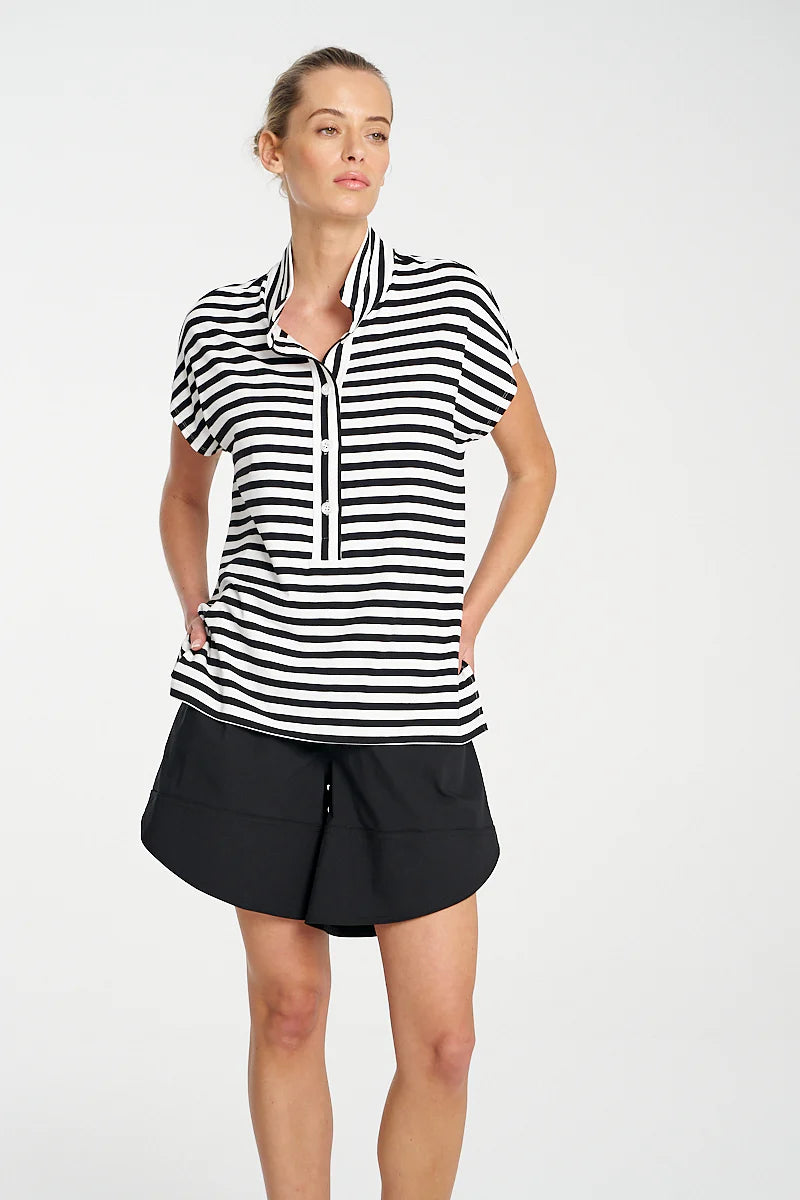 Henley Tank - Picasso Stripe