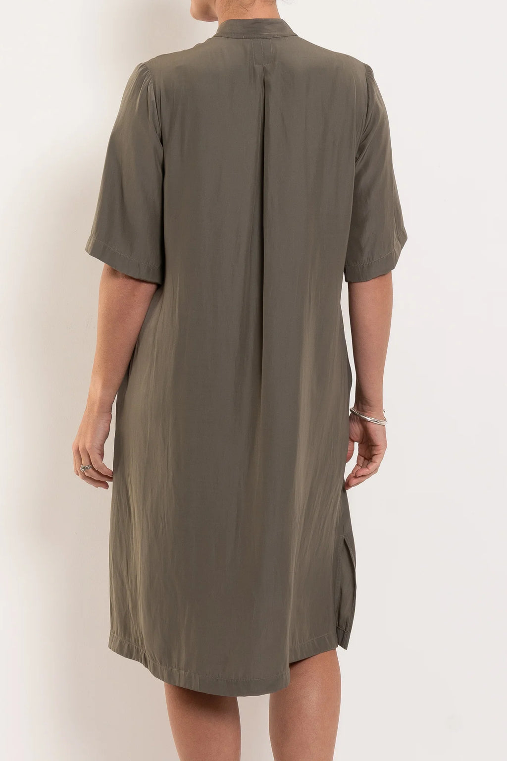 Zip Plaza Dress - Fossil