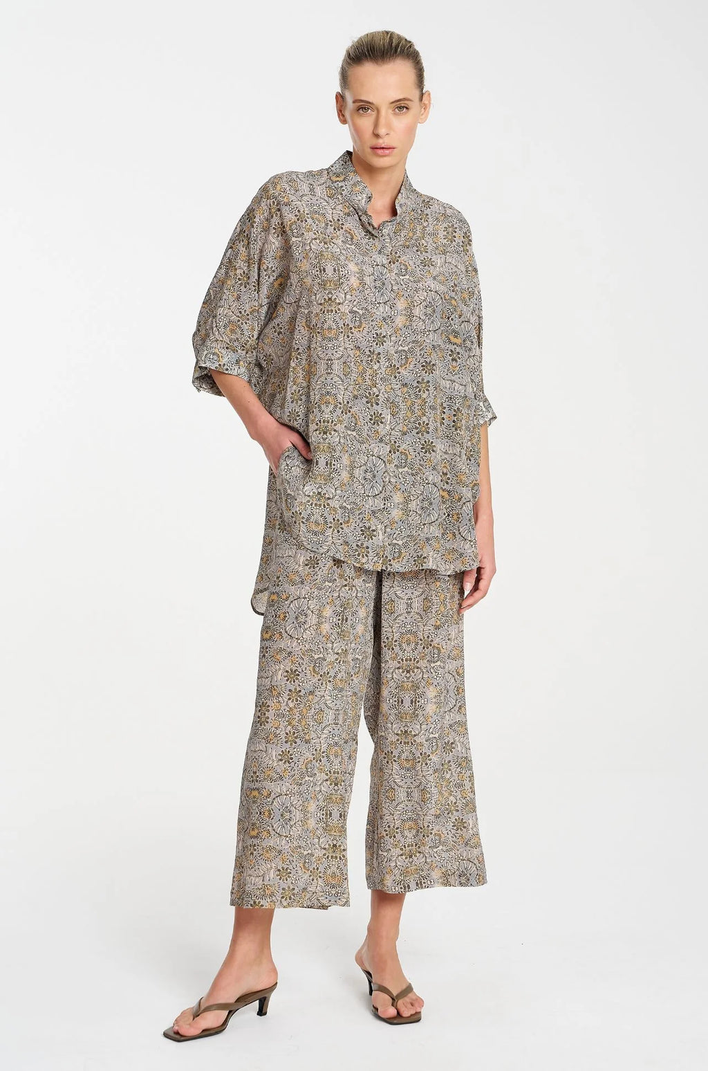 Villa Overshirt - Spinifex Print