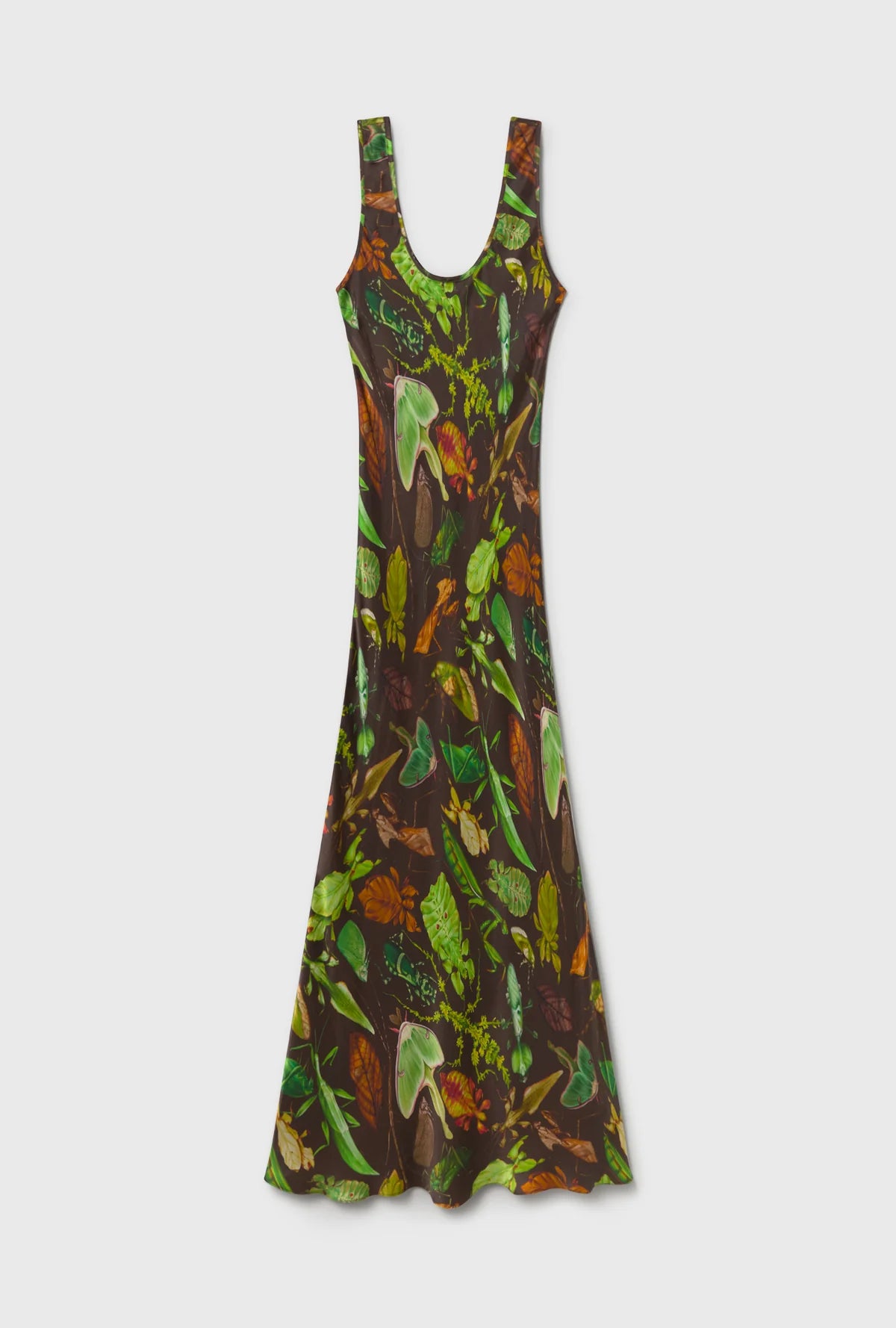Scoop Neck Dress - Bug Camo