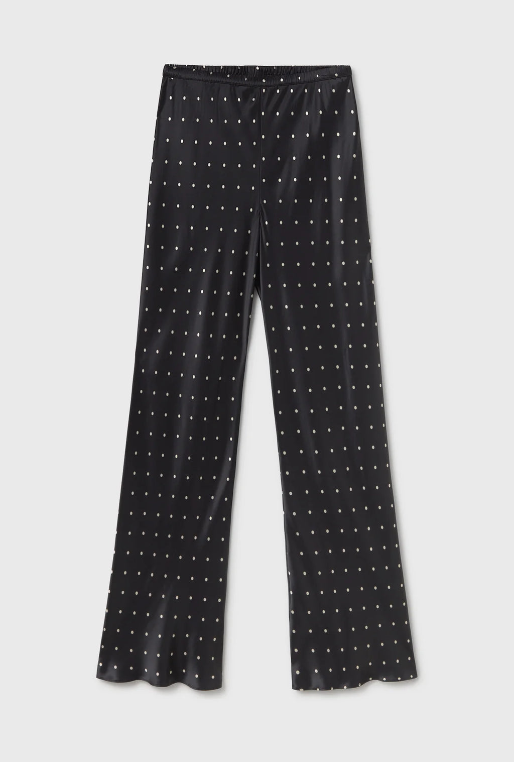 Bias Cut Pants - Small Polka Dots
