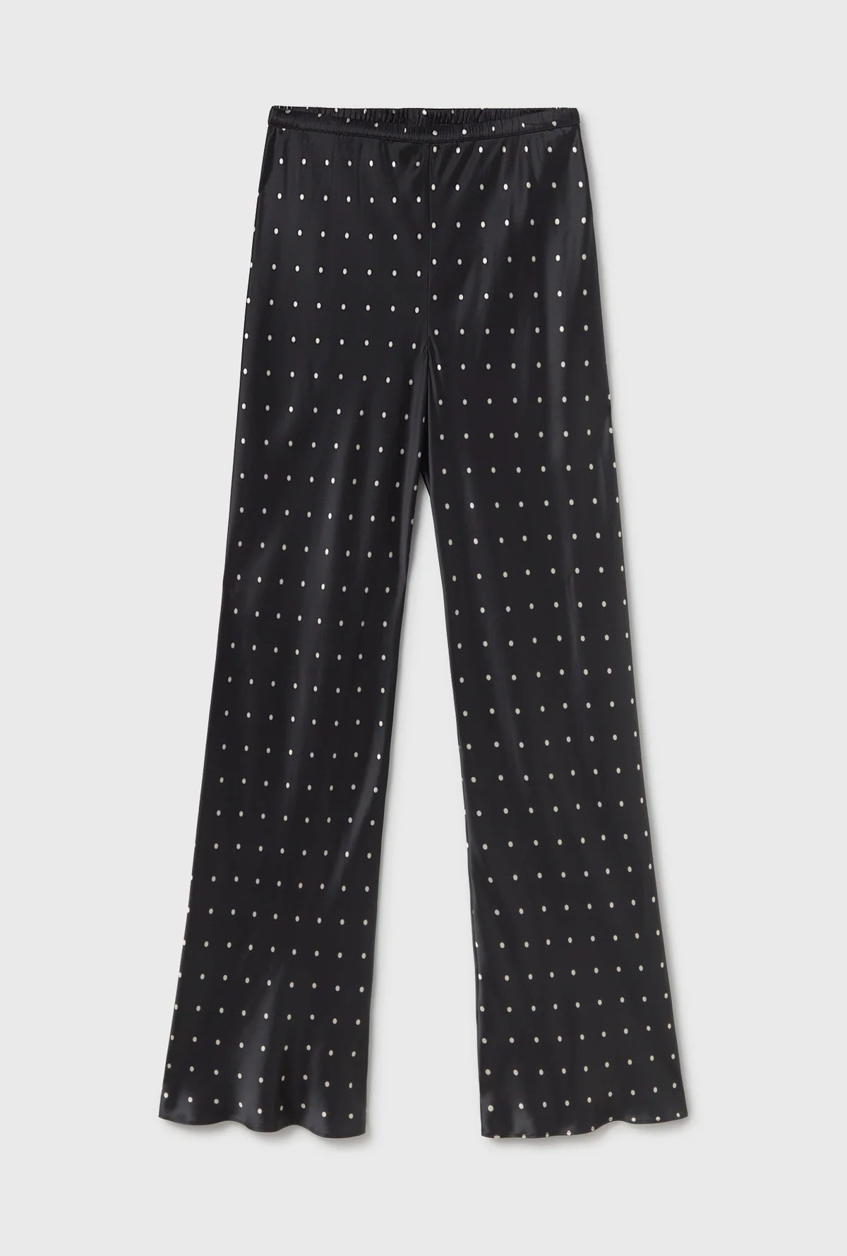Bias Cut Pants - Small Polka Dots