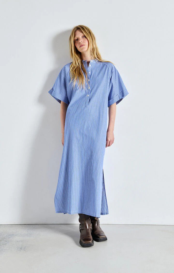 Zatybay Dress - Lagoon Stripes