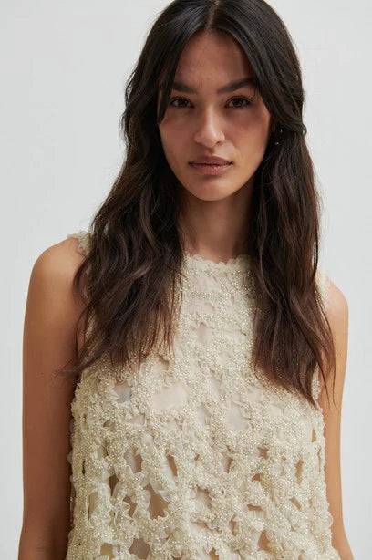 Gleam Beaded Top