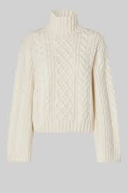 Auburn High Neck Cable Knit