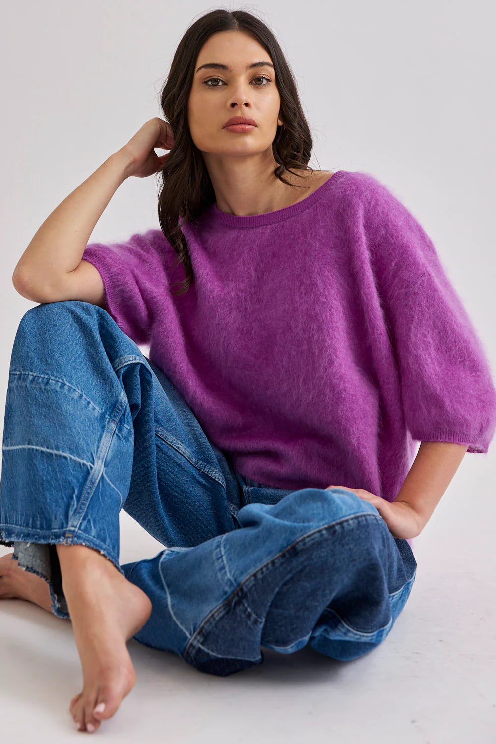 Eliza Tee - Electric Purple