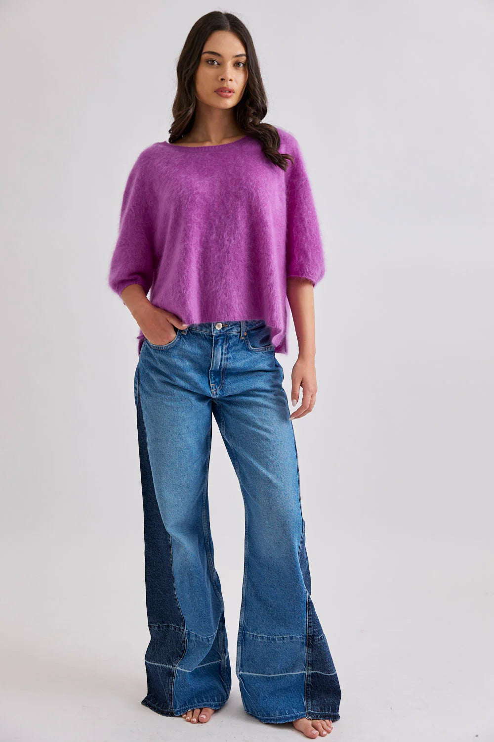 Eliza Tee - Electric Purple
