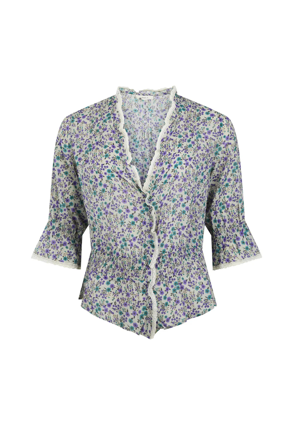 Mimi Rose Blouse - Violet