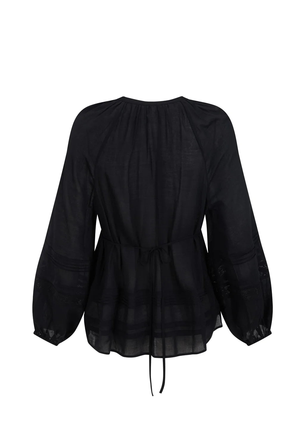 Hera Lace Blouse - Black