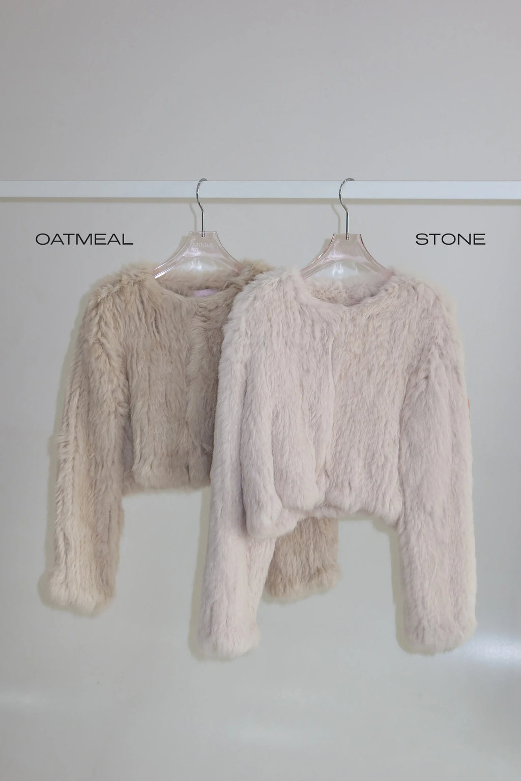 Lola Crop Jacket - Oatmeal