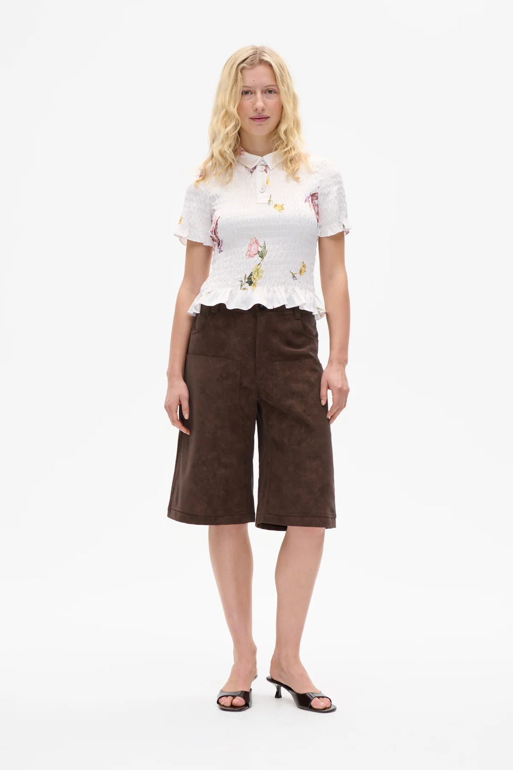 Myka Top Coconut Cream Tulip