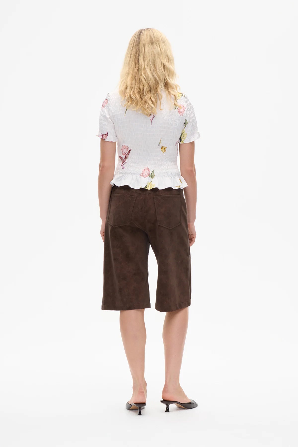 Myka Top Coconut Cream Tulip