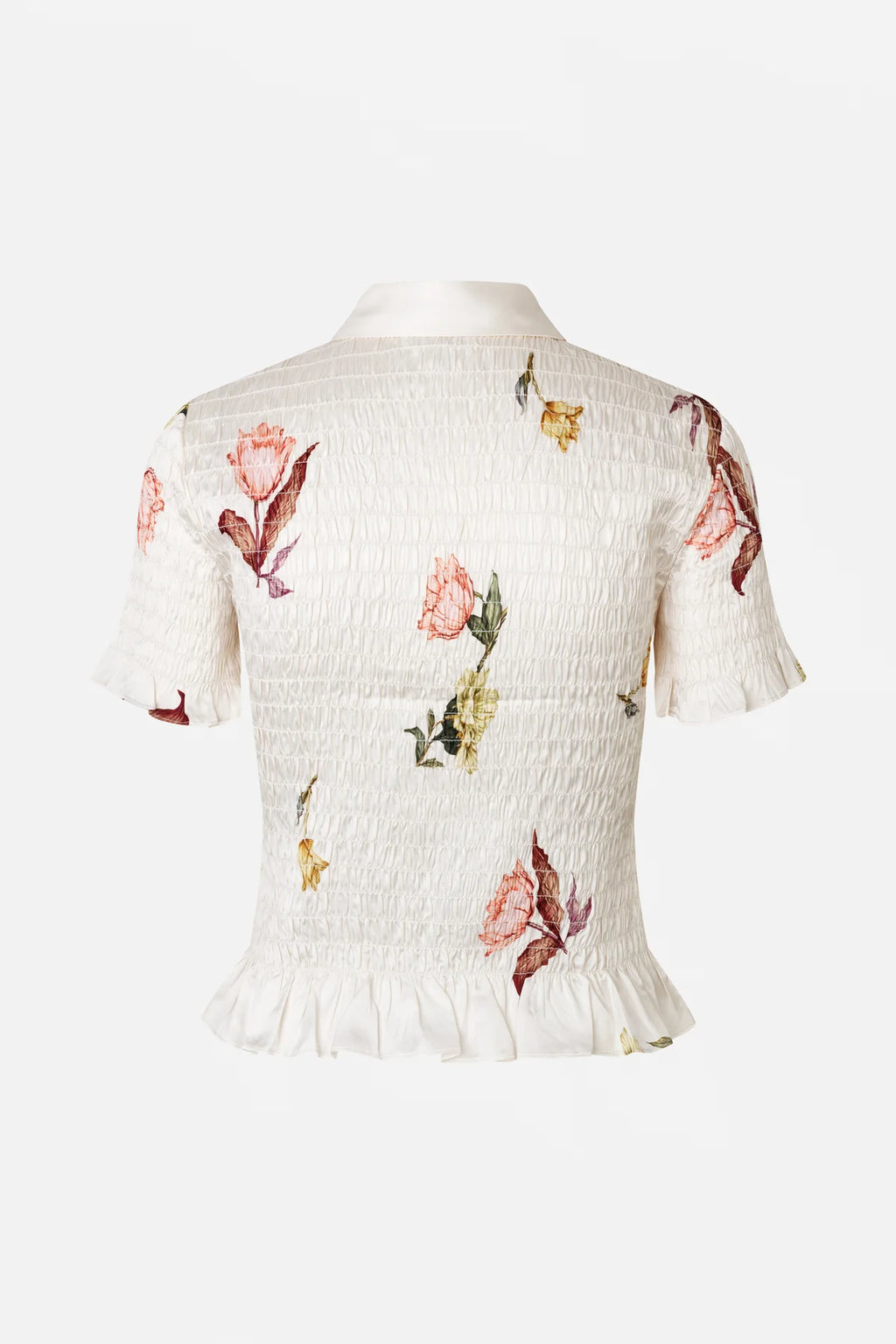 Myka Top Coconut Cream Tulip