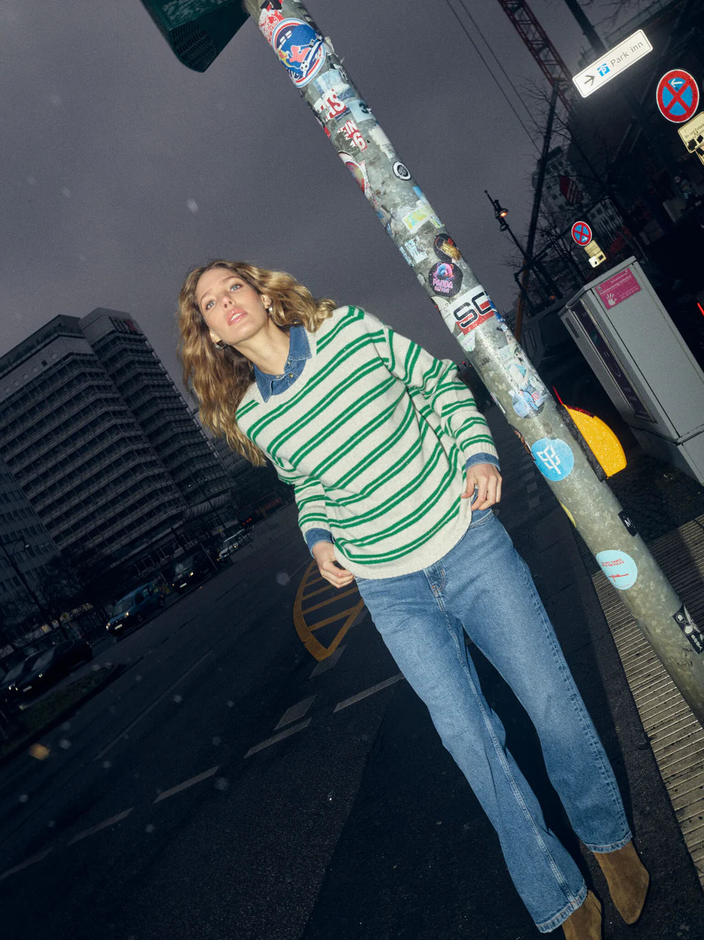 Khai Two Stripe Knit