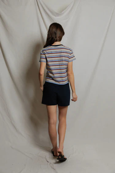Dawn Jersey Stripe Tee