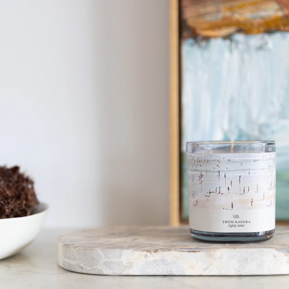 Artist Series Thom Candle - lightly Salted