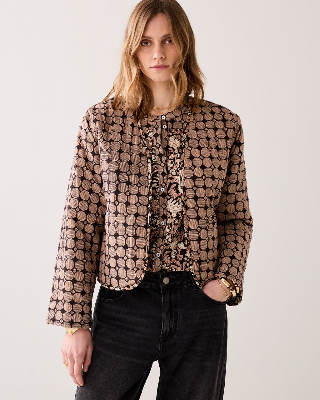 Reversible Pattern Jacket