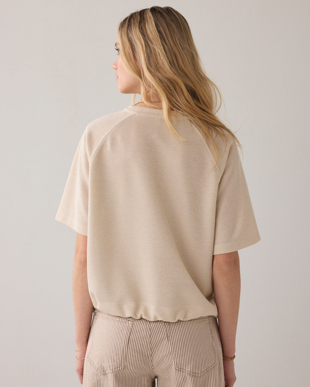 Pique Top - Ivory