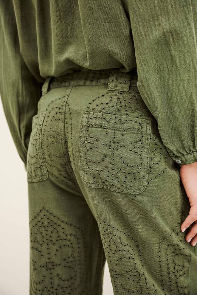 Giany Khaki Genes Pant