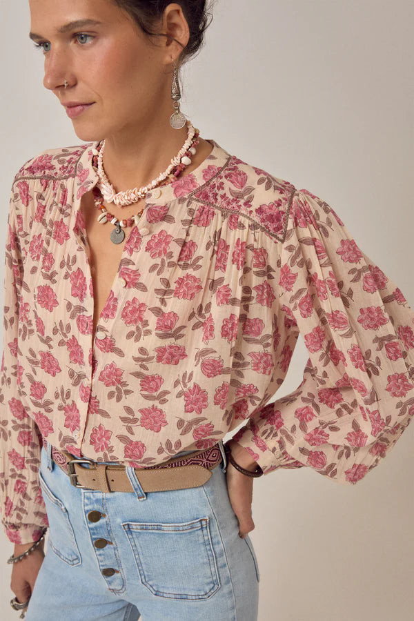 Lennox Blouse - Gordon Roses